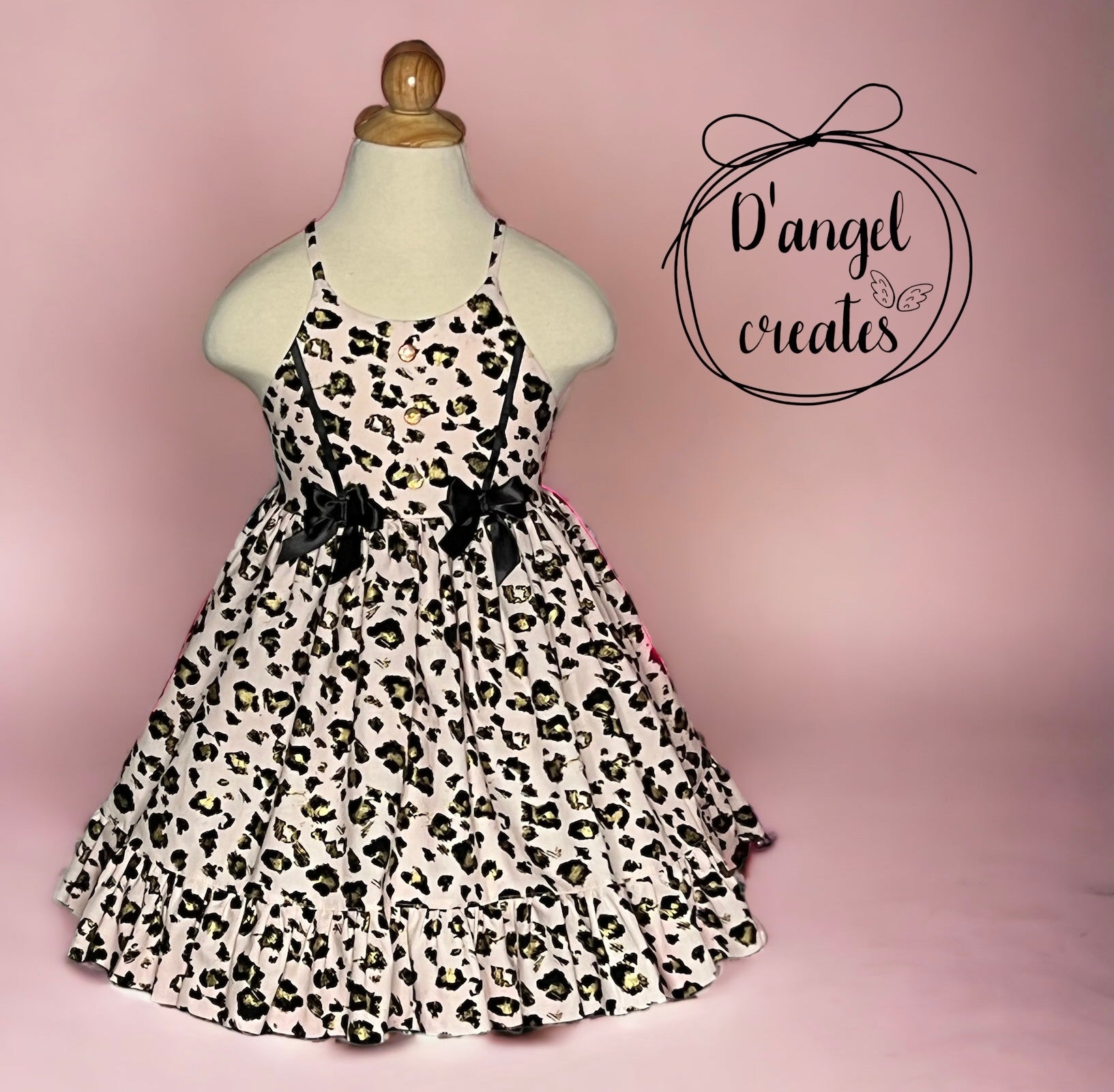 Classic Cheetah Dress D' Angel Creates Classic Cheetah Dress D' Angel Creates