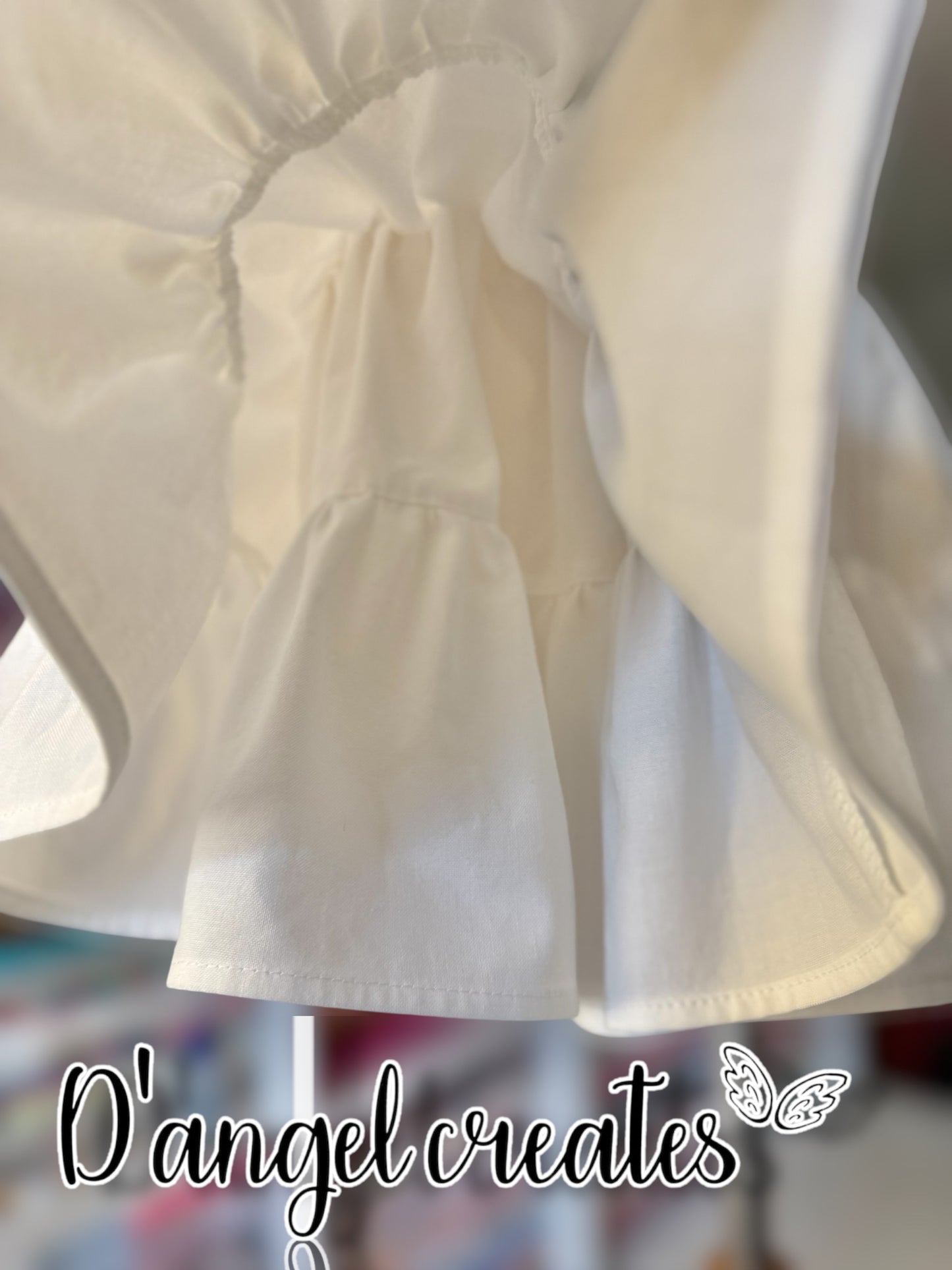 White Cotton Pettiskirt