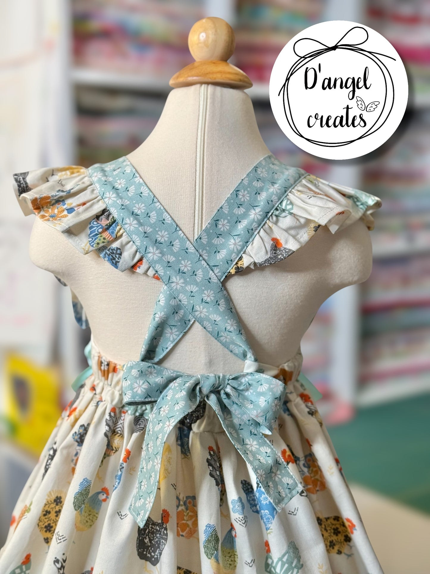 Chicken Vintage Dress