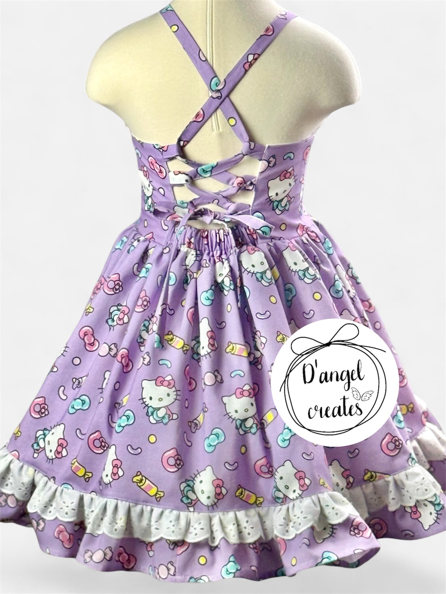 Sequin Kitty Princess Dress