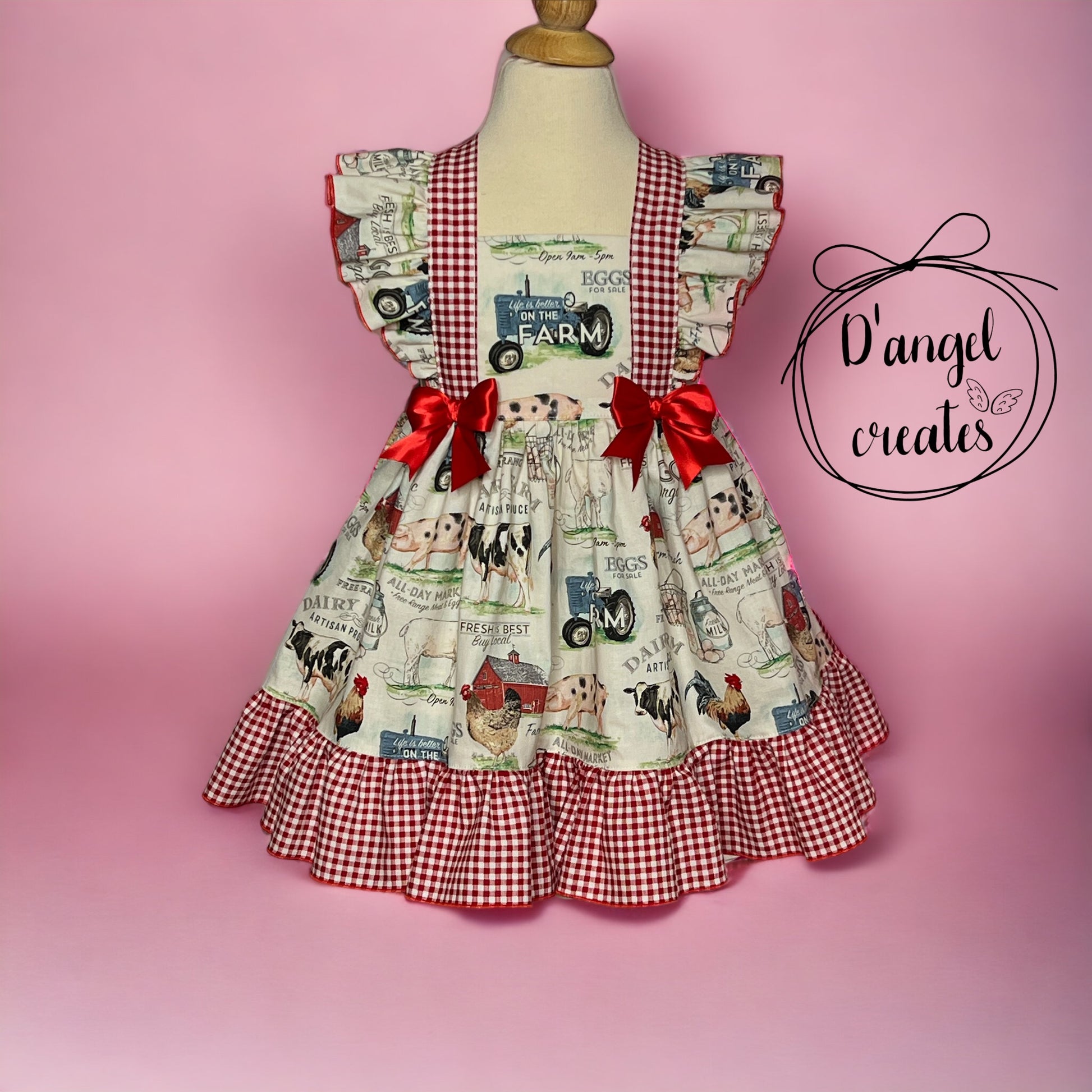 old fashioned farm dresses Victorian Calico Wrapper Dress || Blue and White Stripe Farm Dress || Antique Chintz Fabric Dress || Peg Rack Dress