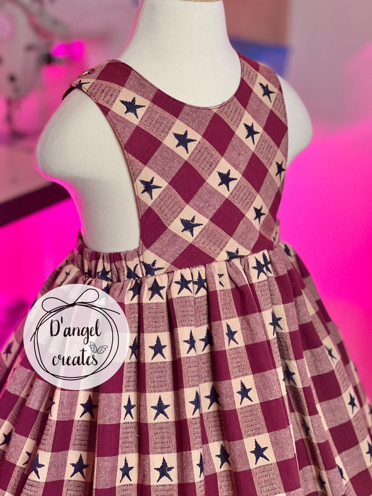 Blue Star Dress