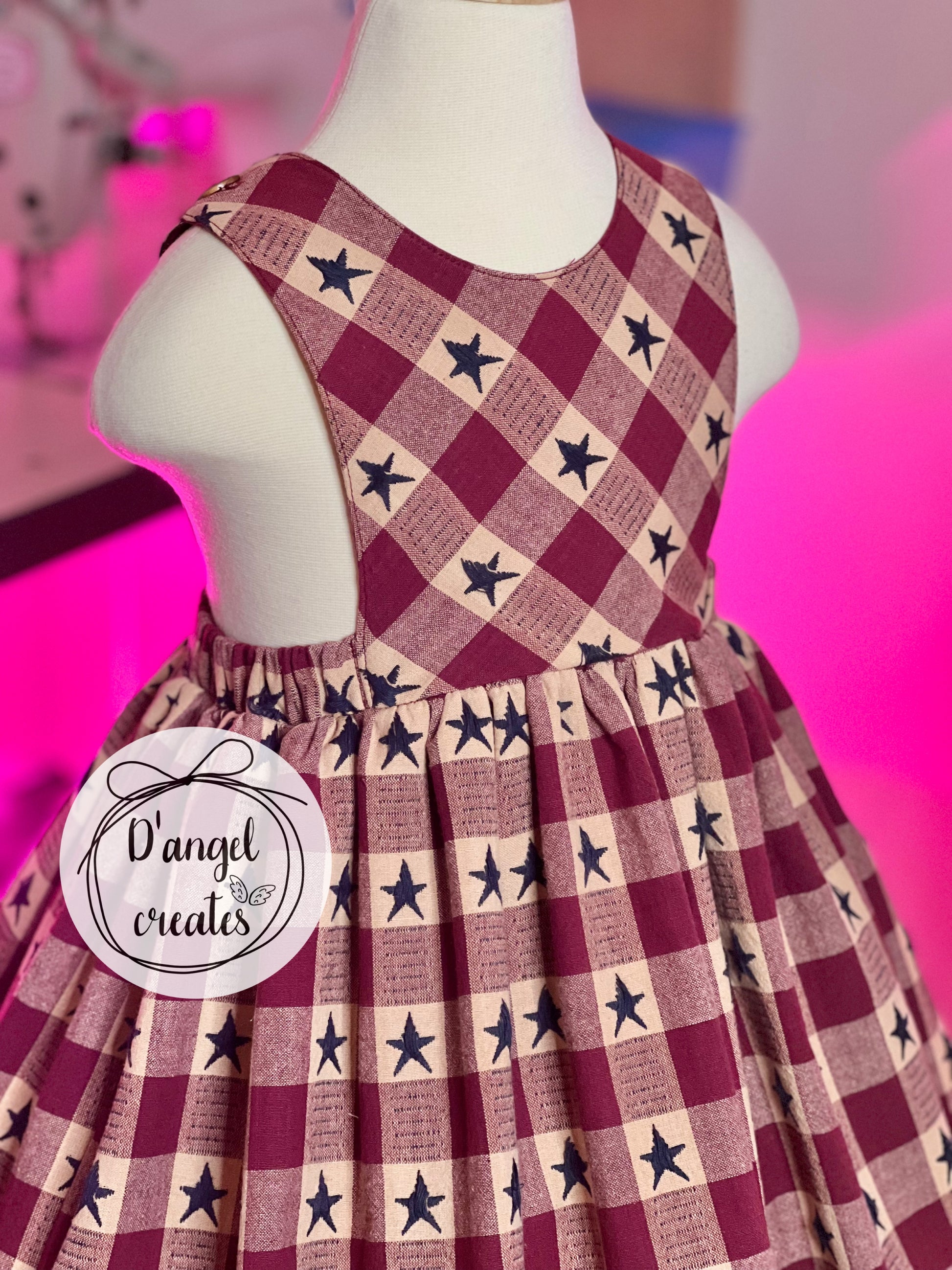 Blue Star Dress D' Angel Creates Blue Star Dress D' Angel Creates