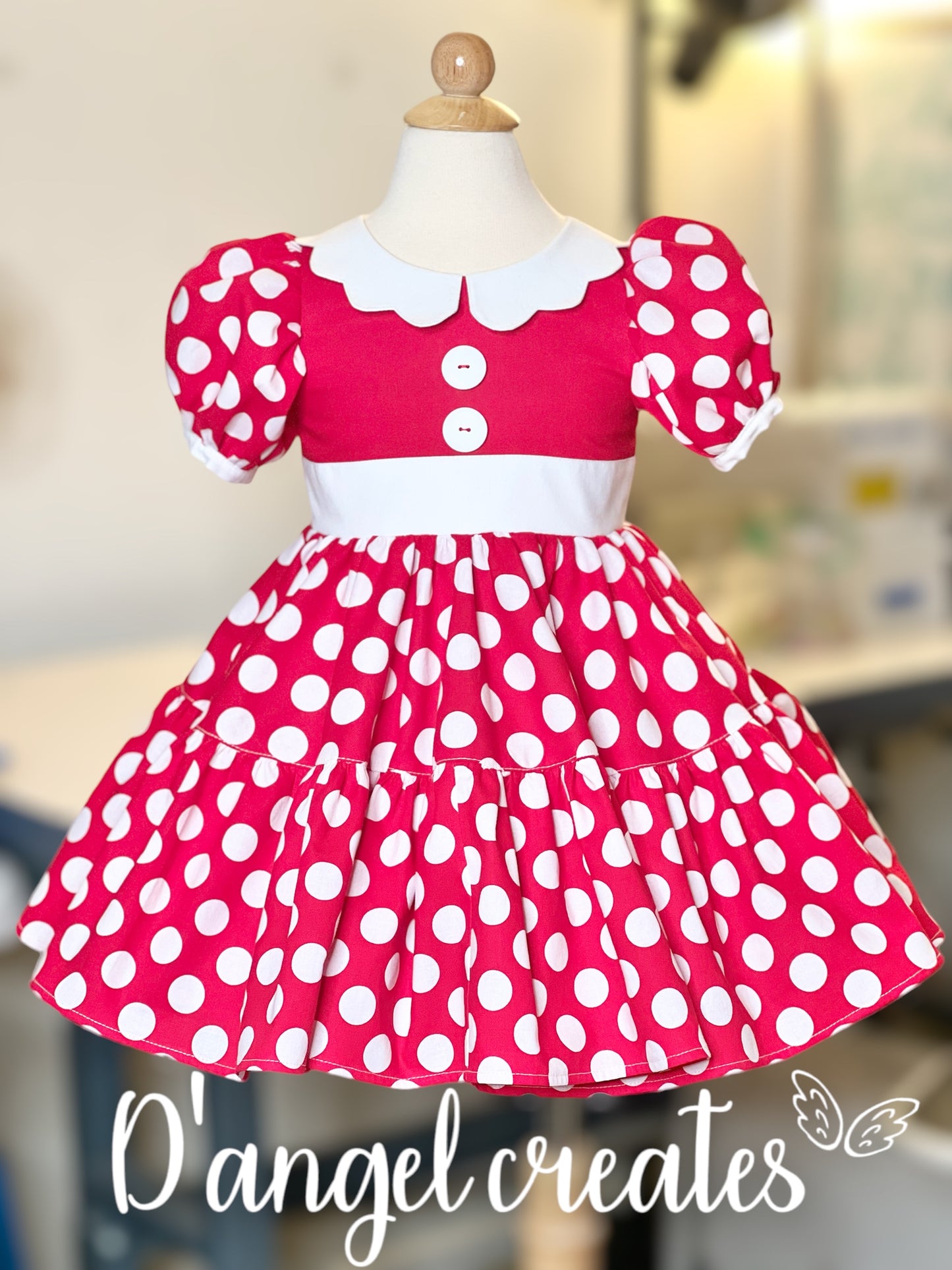 Minnie Mouse Dress – D' Angel Creates Minnie Mouse Dress – D' Angel Creates