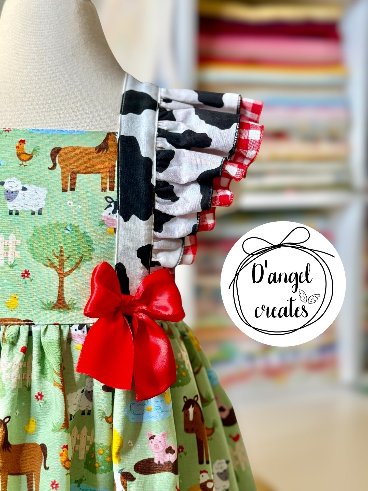 Colorful Farm Dress