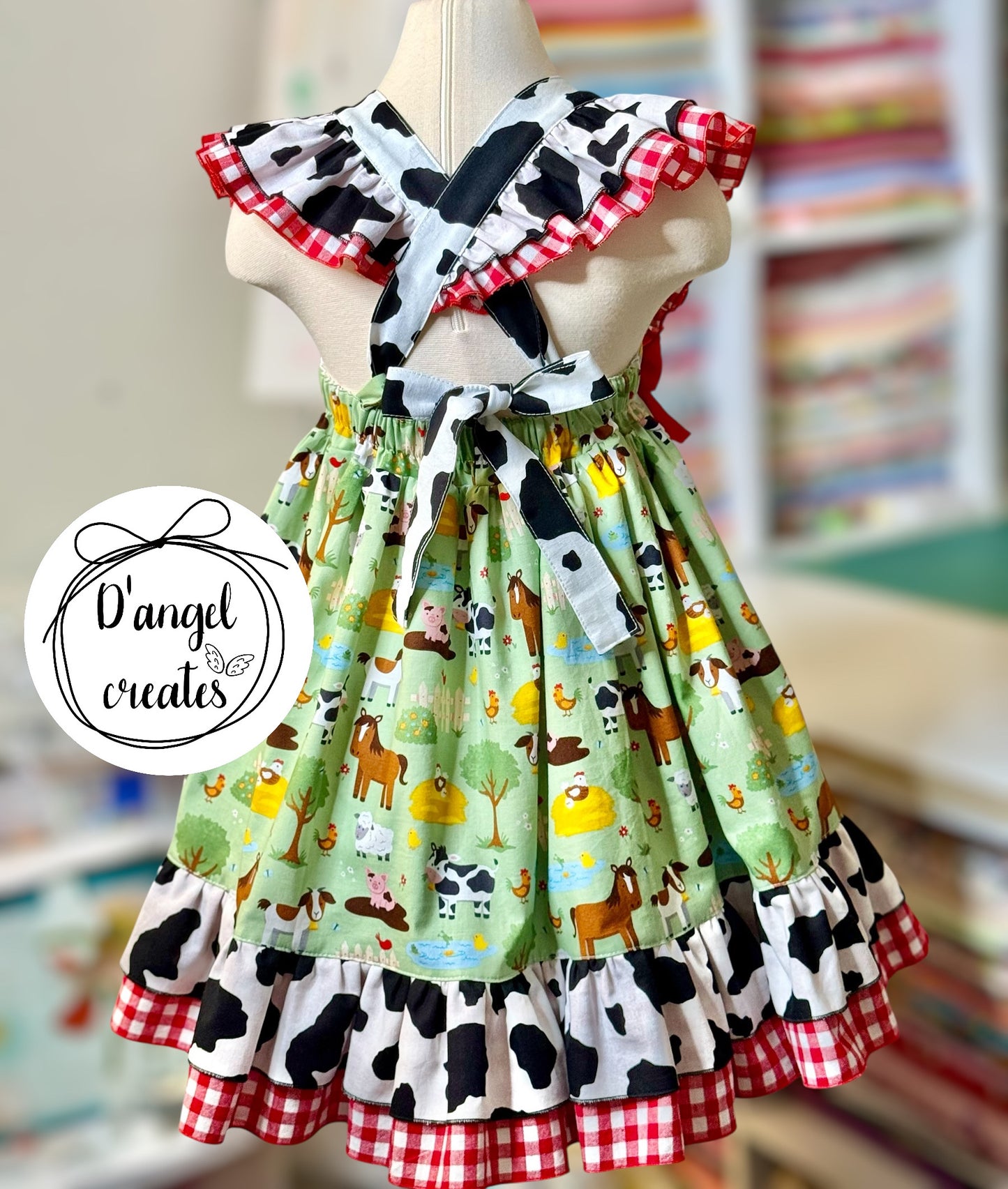 Colorful Farm Dress