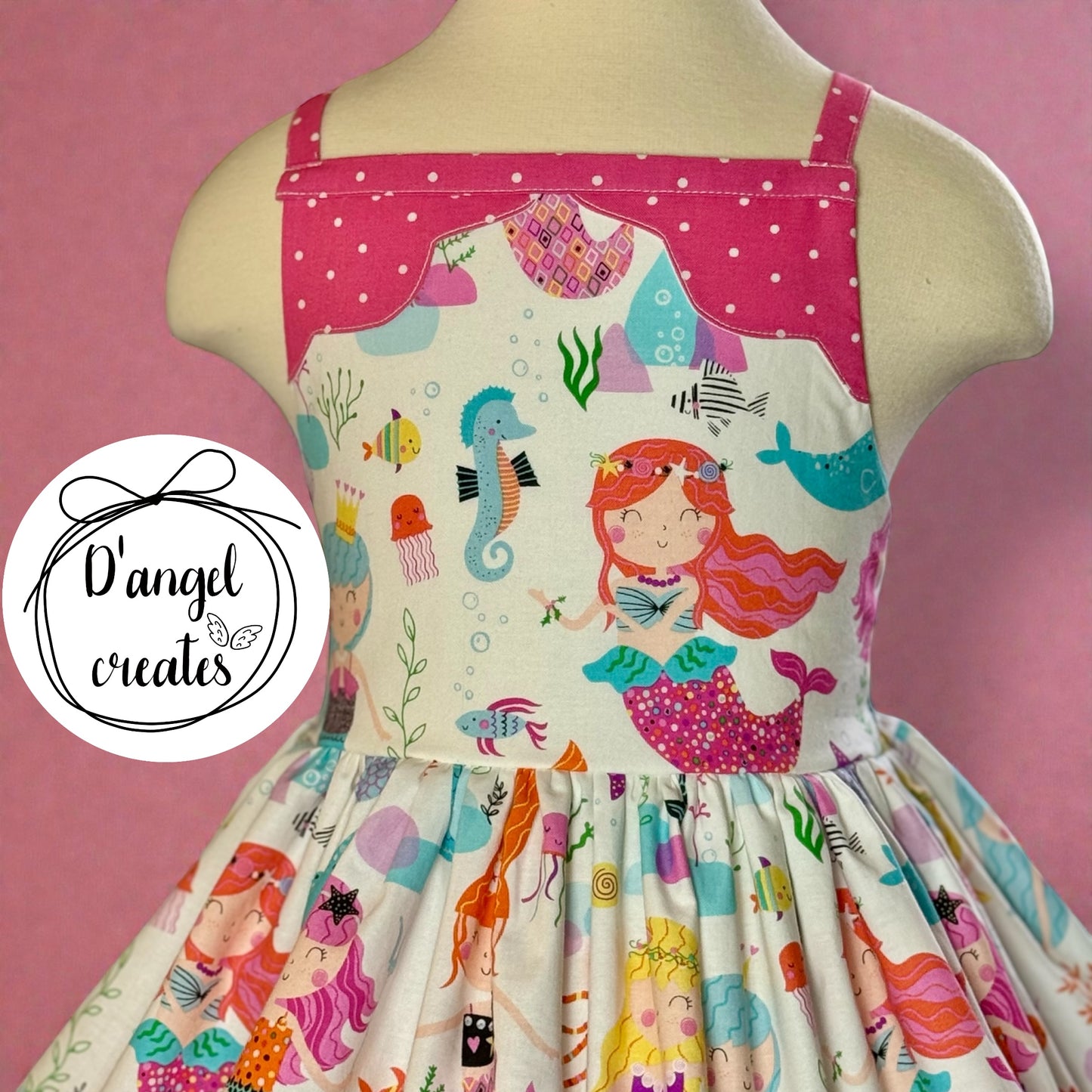 Colorful Mermaid Dress