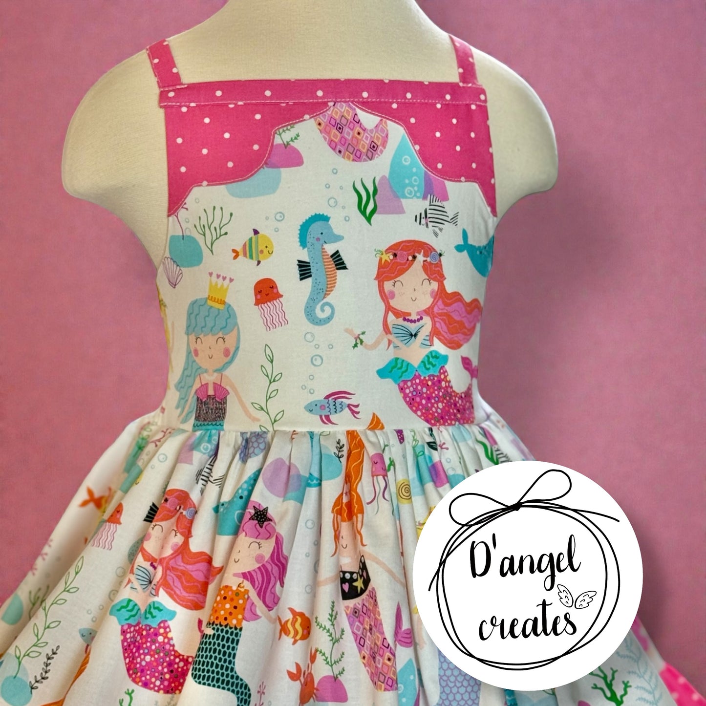 Colorful Mermaid Dress