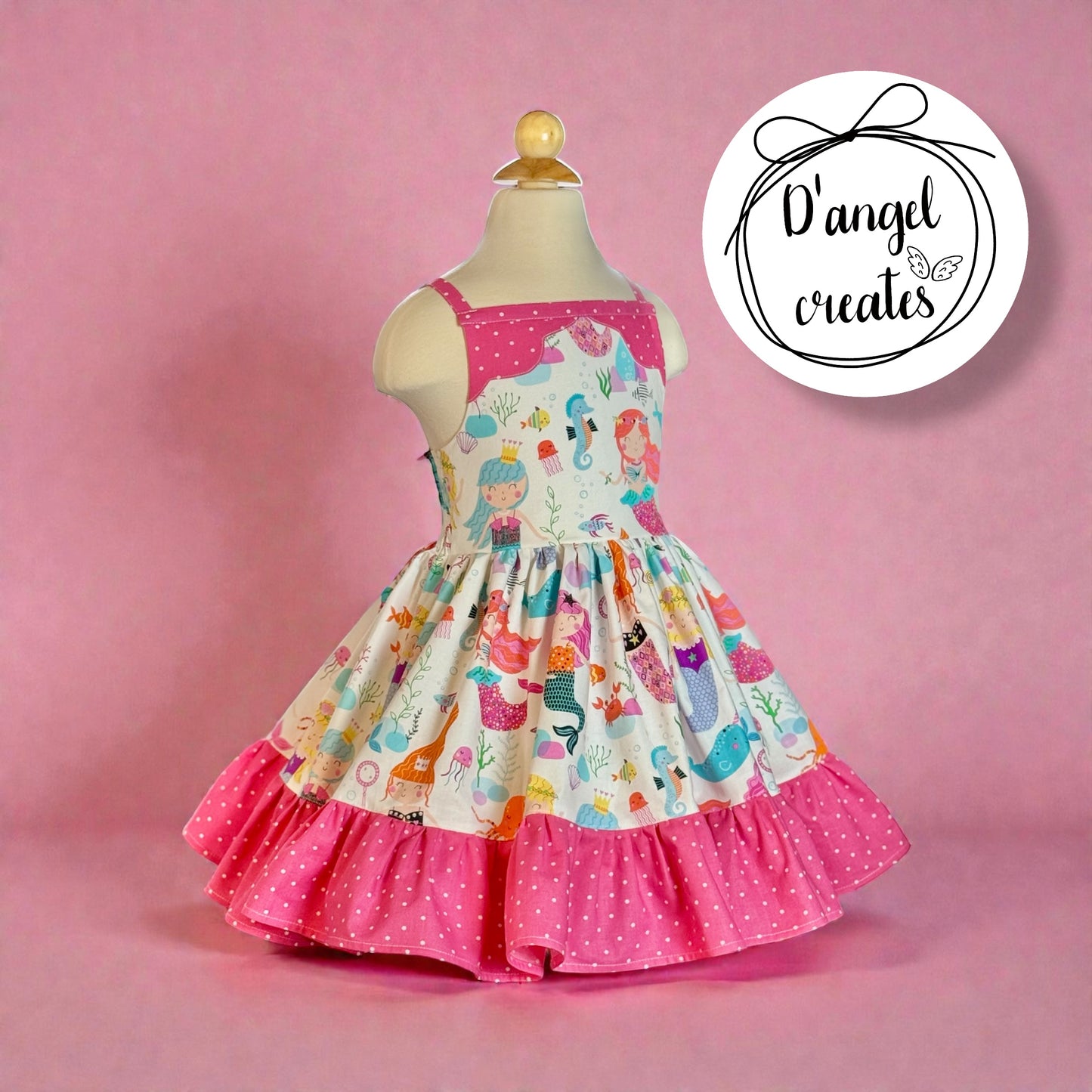 Colorful Mermaid Dress