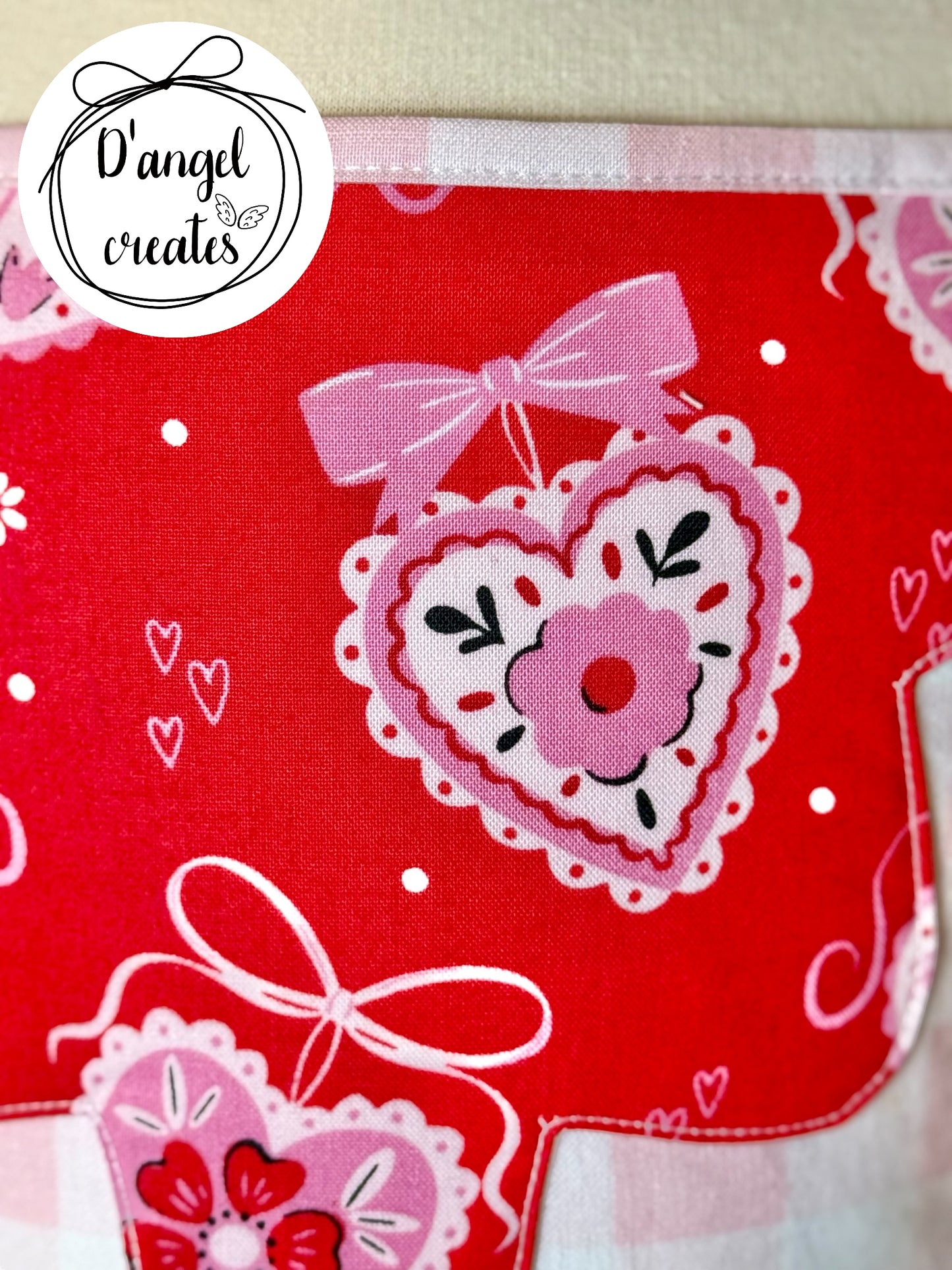 Valentine's Day, Hearts Cotton Dress