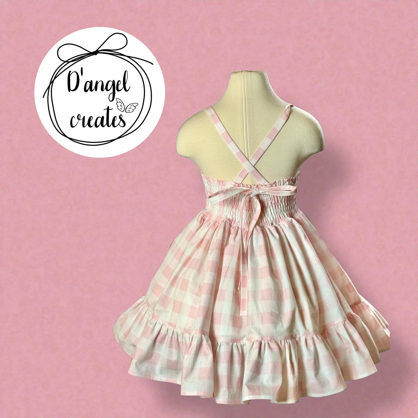 Valentine's Day, Hearts Cotton Dress