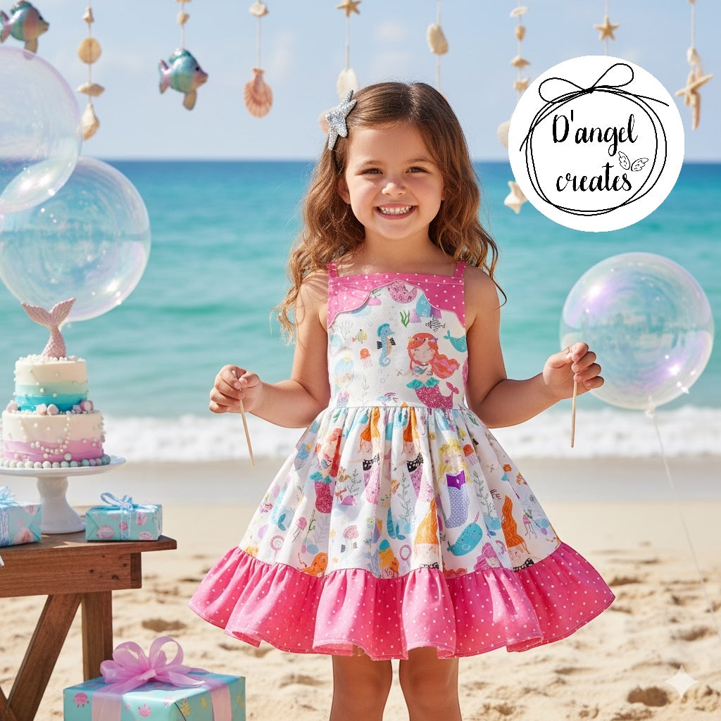 Colorful Mermaid Dress