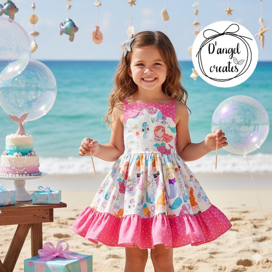 Colorful Mermaid Dress