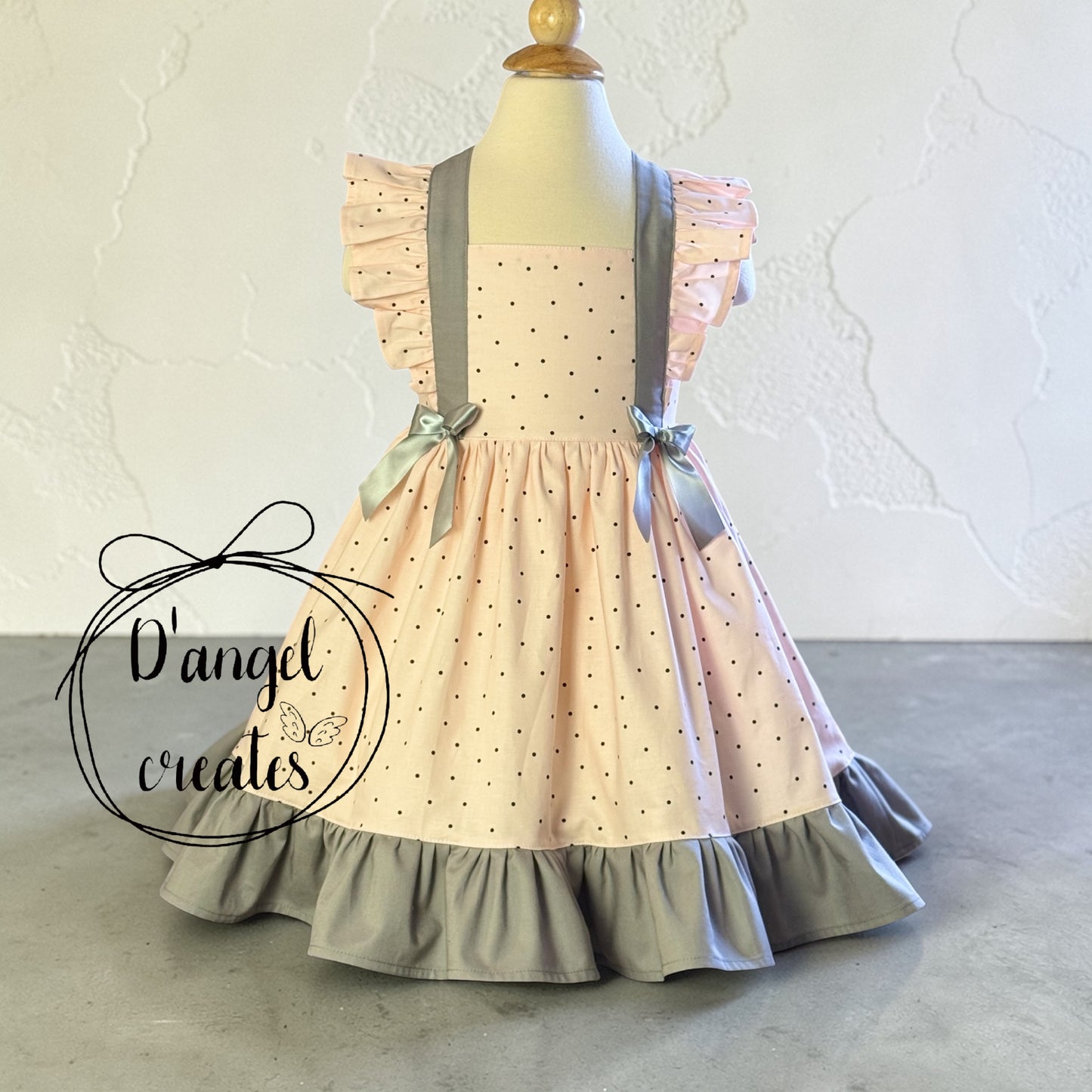 Vintage Polka Dots Dress