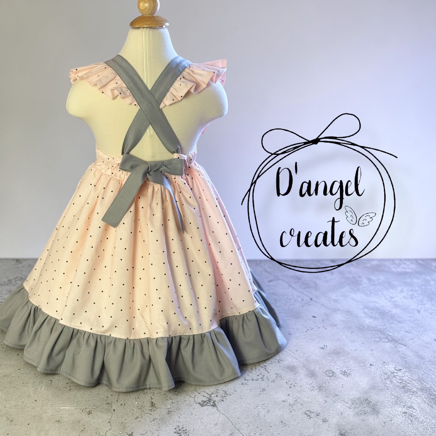 Vintage Polka Dots Dress