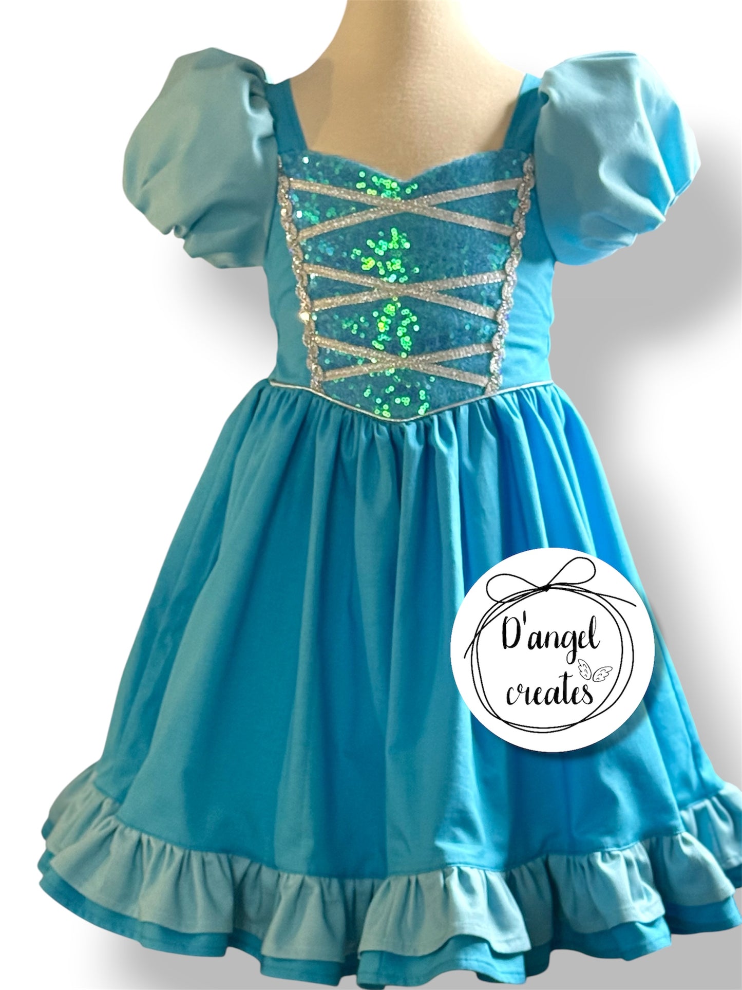 Elsa Princess Dress