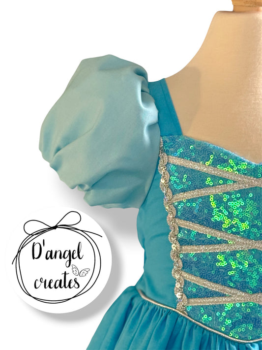 Elsa Princess Dress