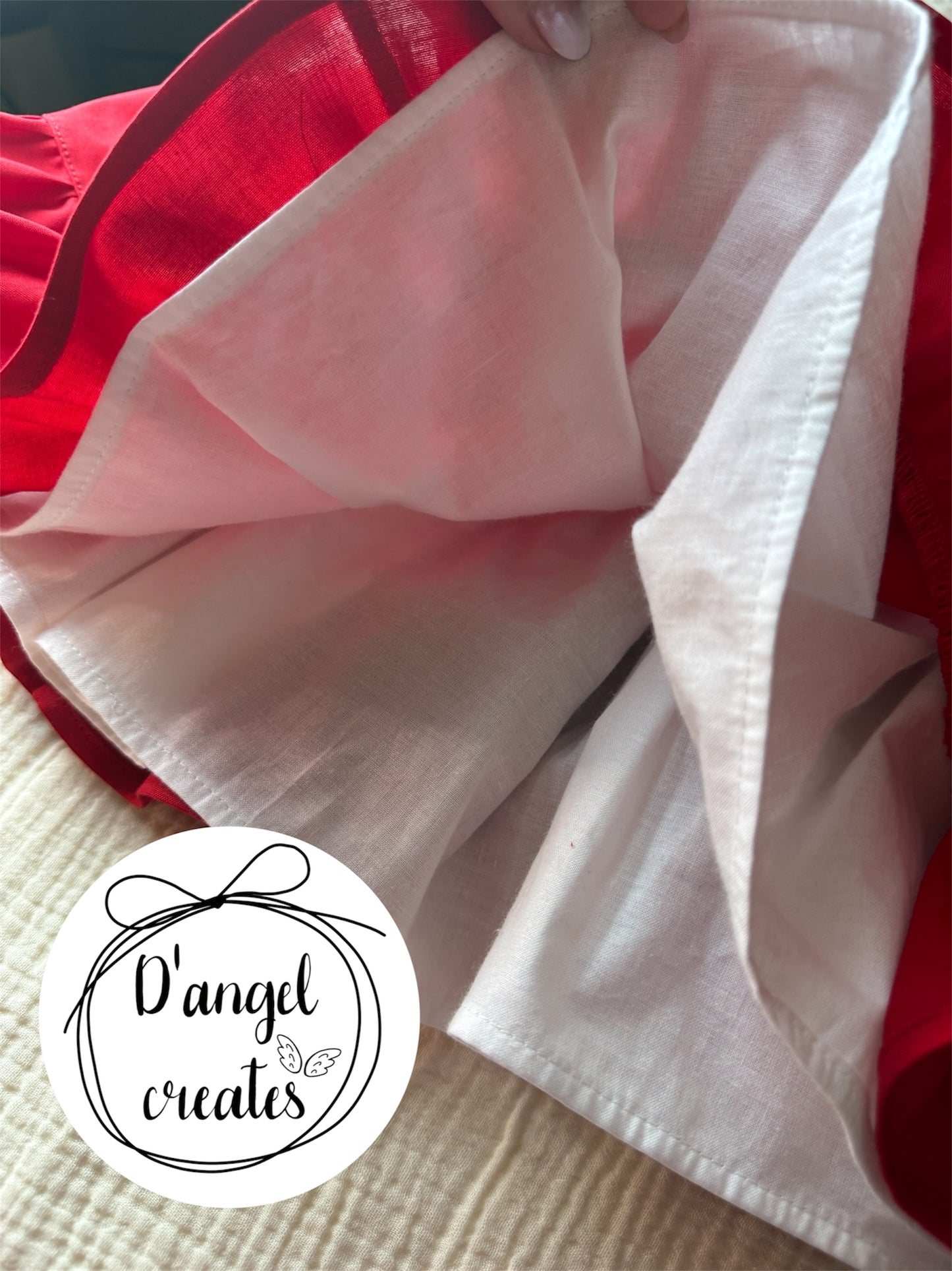 Red Folk Mexican Dress