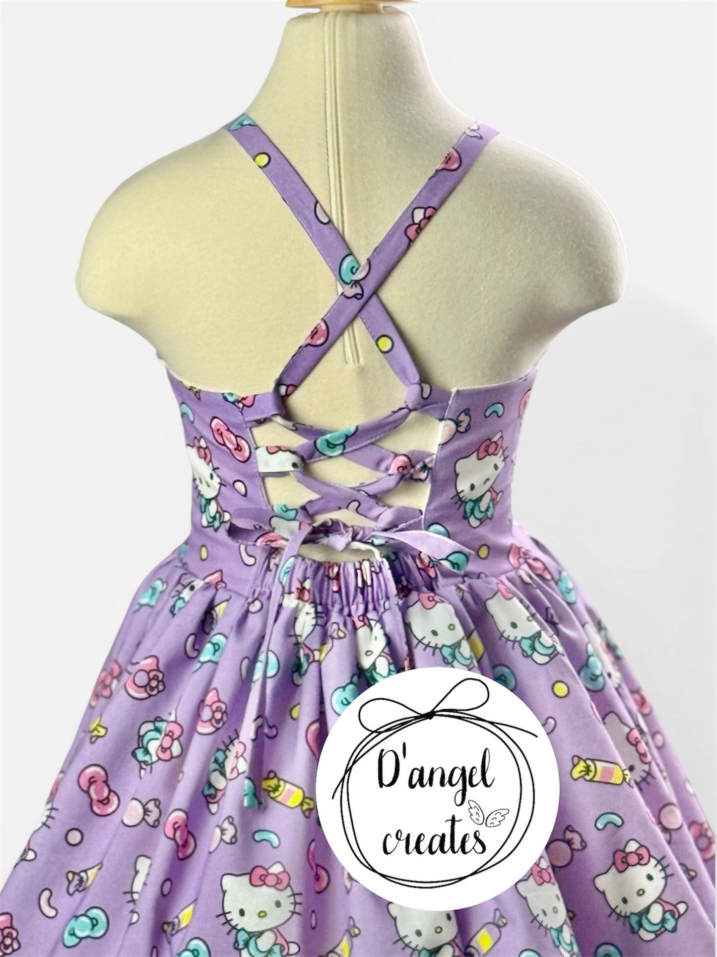 Sequin Kitty Princess Dress