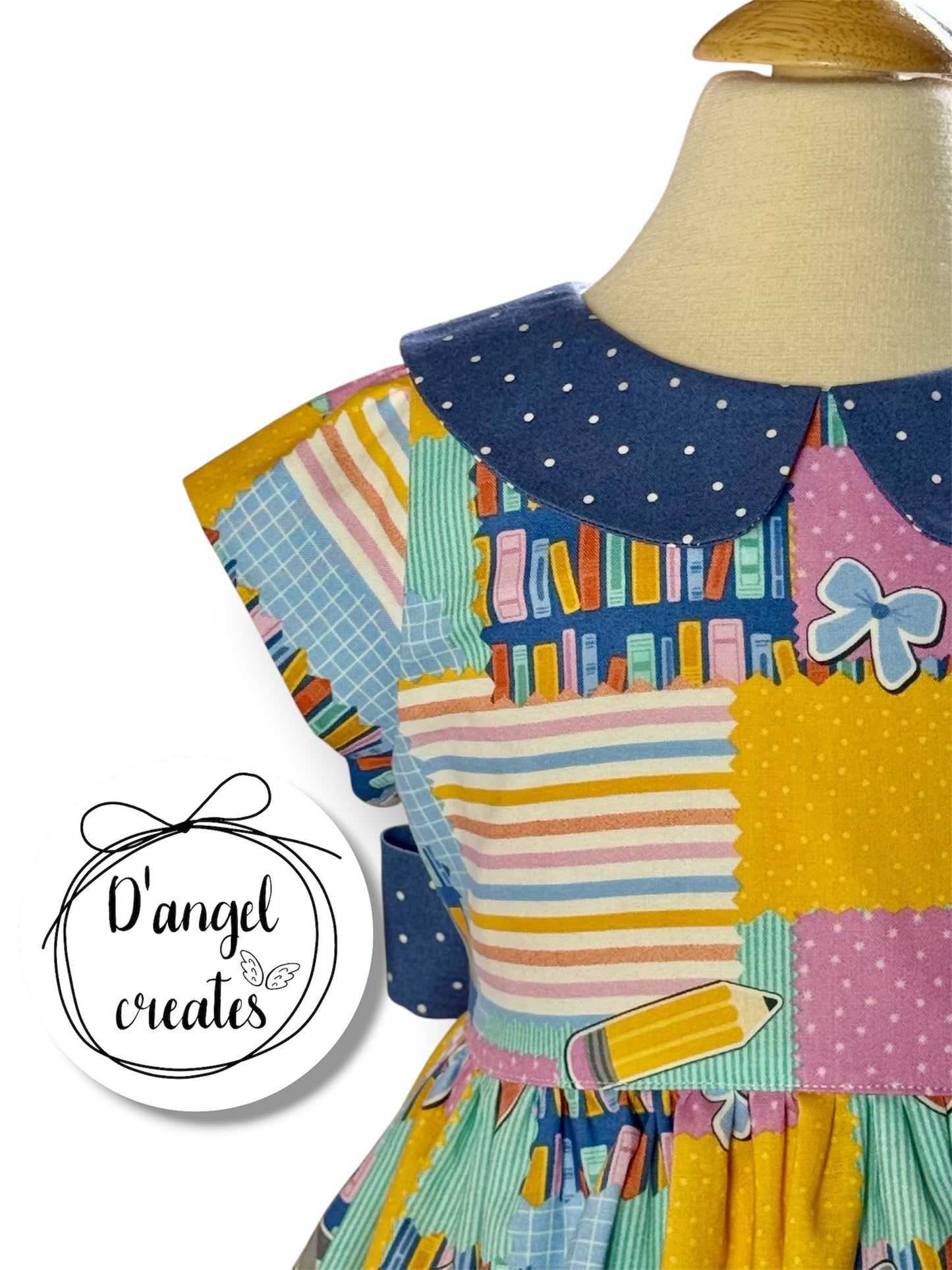 Back to school, picture day, graduation classic vintage dress