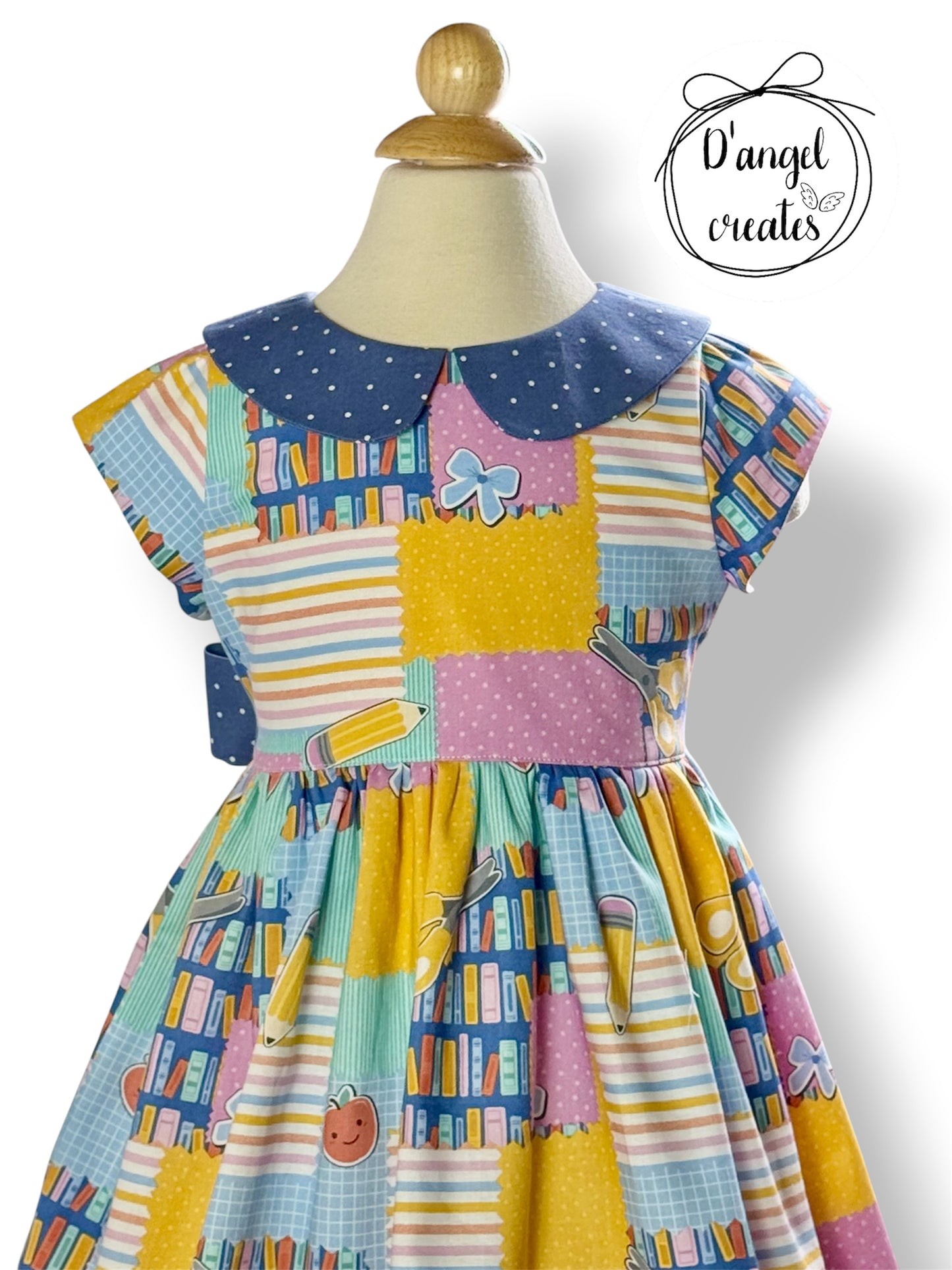 Back to school, picture day, graduation classic vintage dress
