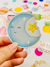 Load image into Gallery viewer, Blue moon waterproof sticker
