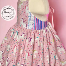 Load image into Gallery viewer, Unicorn Hearts Classic Dress

