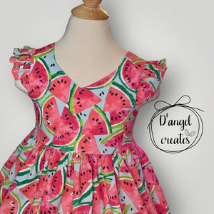 Watermelon Fun Classic Dress